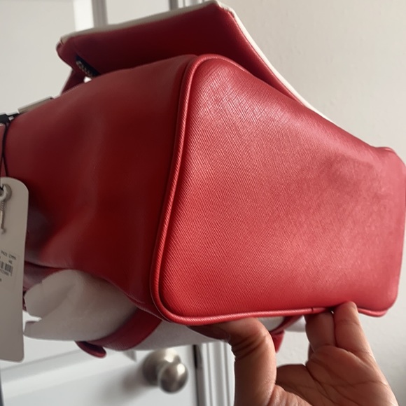 💯 AUTHENTIC Barbara Rihl red leather backpack - Picture 6 of 14